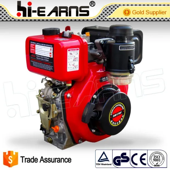 3inch pump 6hp engine 3600rpm single cylinder air-coold diesel engine