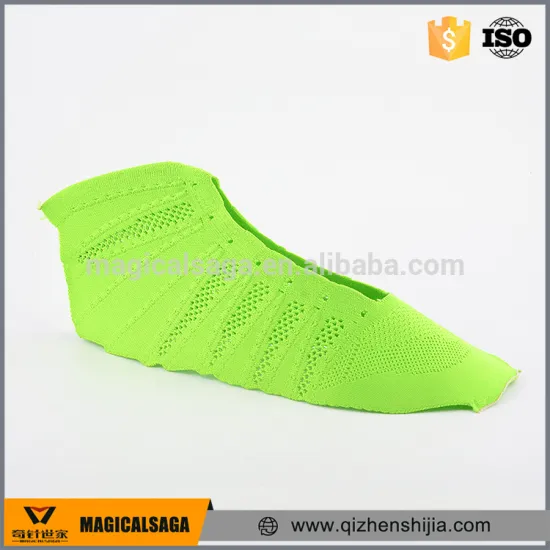 Semi finished shoes upper, rungging knitting shoes vamp