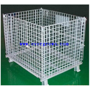 alibaba best sellers steel warehouse folding cage for cold storage