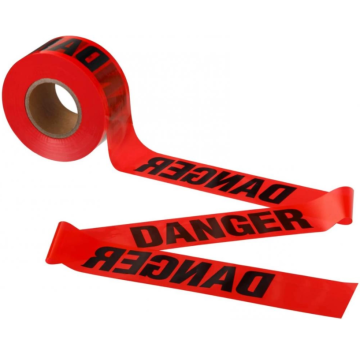 Anti-static danger warning tape