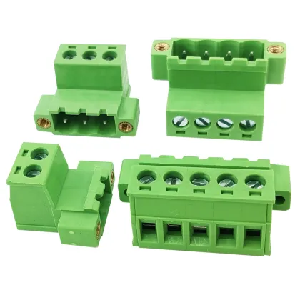 Equipped with fixed screws, solderless docking and pluggable wiring terminals