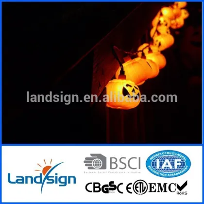 super powered led solar pumpkin lantern in holiday lights for holiday crafts