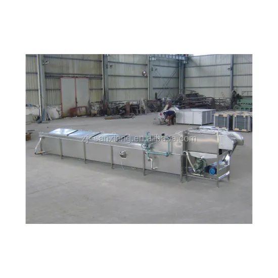 Industrial Belt Type Hot Water Blanching Machine for Vegetables