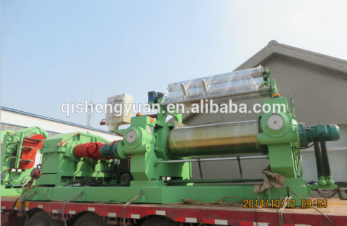 XK-550B open mill rubber mixing machine