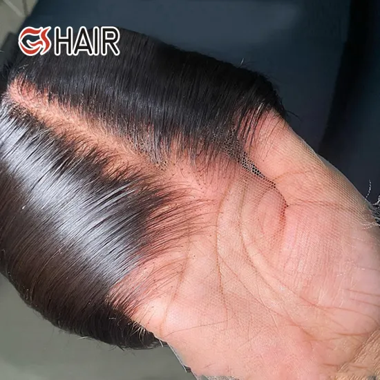 GS Wholesale Lowest Price HD Lace Closure and Frontal Human Hair 4x4 5x5 Swiss Scalp