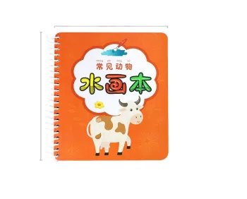 Magic DIY Printing Book: Water Coloring Doodle Books for Kids - Early Educational Learning Books