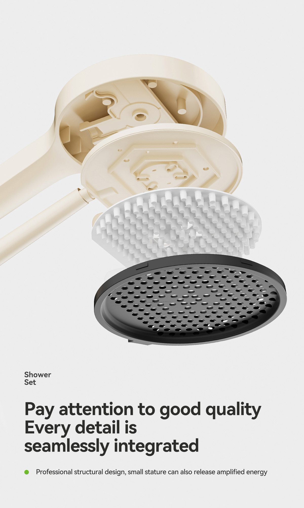 the material of shower head