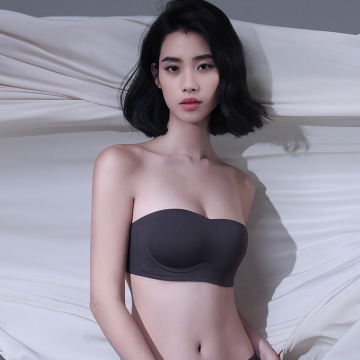 PAERLAN Brand Nude Bra: Strapless, Invisible, Non-slip Tank Top for Women