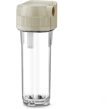 Tapa gris de 10 pulgadas, soporte de montaje y rosca de latón de 1/2
