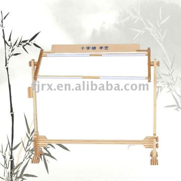 wooden embroidery stand