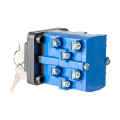 32A Universal Changeover Switch with Key