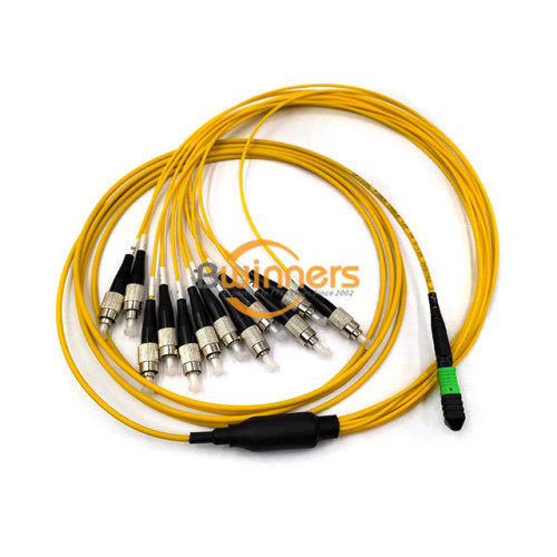 สายแพทช์ไฟเบอร์ MPO-FC 12F