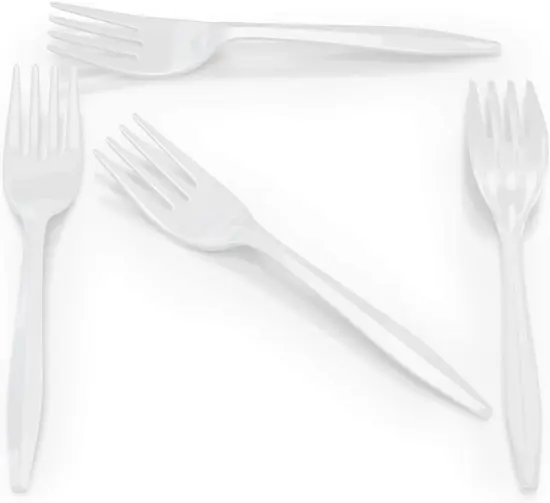 Green Label Eco Friendly Plastic Forks