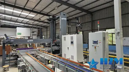 High Speed Automatic Bottle Water & Beverage Palletizing Machine - 10-40 Packs Per Minute