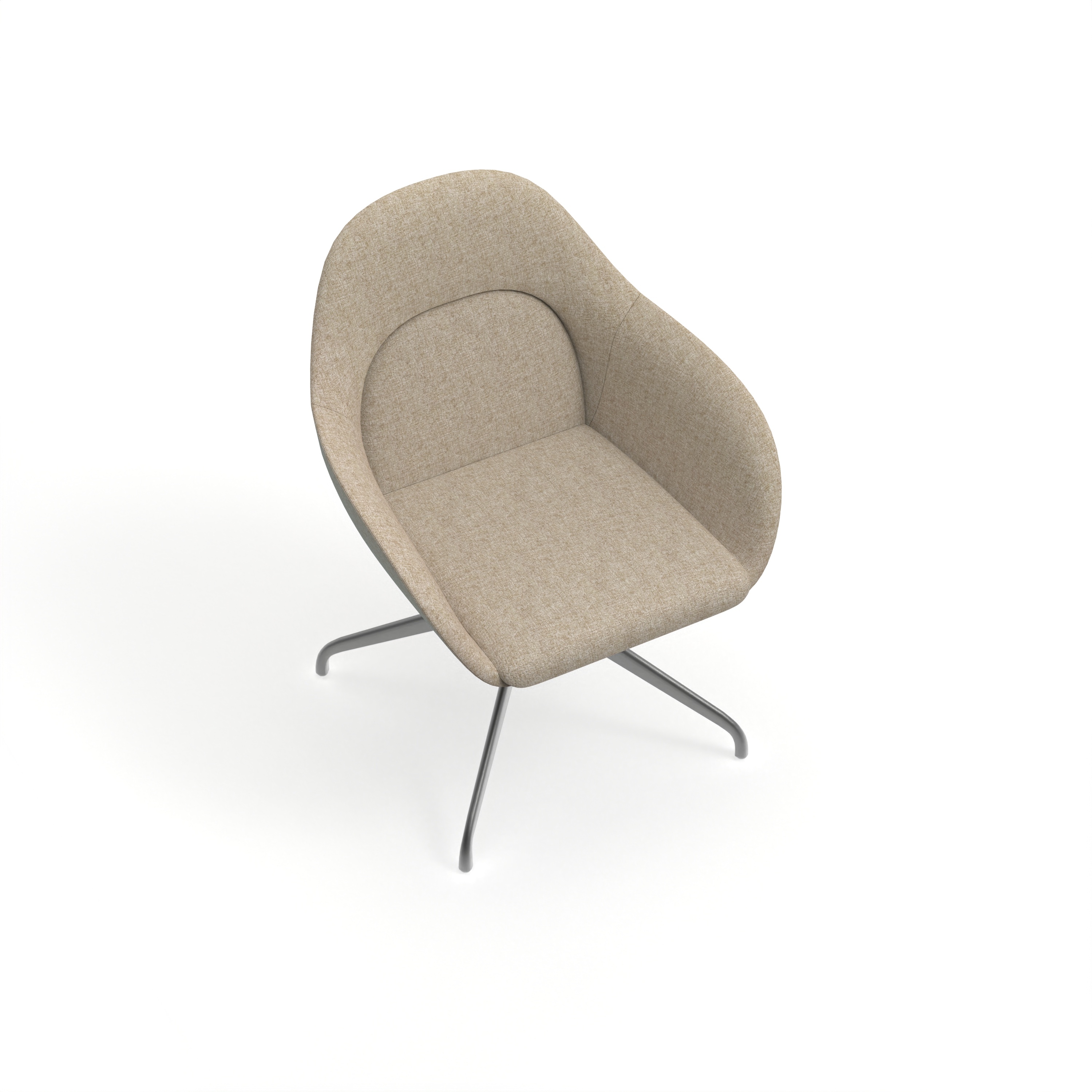 Ergonomic Chair without Wheels