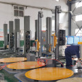 stretch film pallet wrapping machine fully automatic pallet wrapping machine pallet packing machine with auto cut