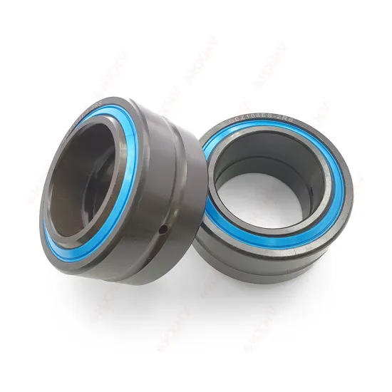 GEZ108ES-2RS 38.1x61.913x33.325 mm HXHV Blue Rubber Sealed Chrome Steel Spherical Plain Bearing
