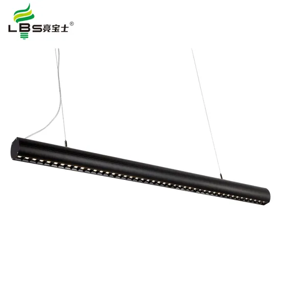 Custom Black 40W LED Linear Office Batten Light - 1200MM Long