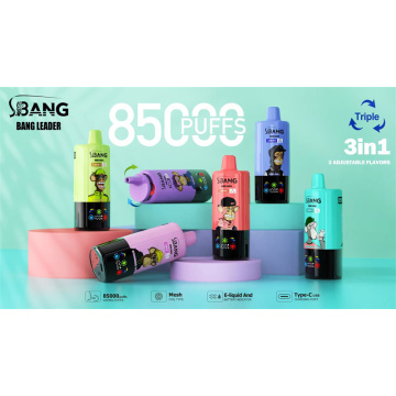 Voditelj praska 85000 Puffs Trostruki vape njemački veletrgovac