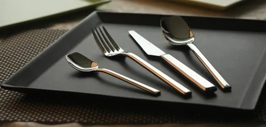 High Grade Customized Stainless Steel Dinnerware Set