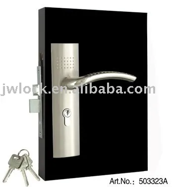 503323A Double Side 3 Normal Key Aluminium Handle Door Lock