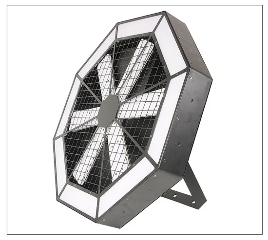 LED Stage Lights for DJ Disco Nightclub - Fan Backdrop & Effect Lighting