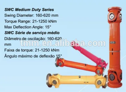 TMM Brand: universal joint shaft