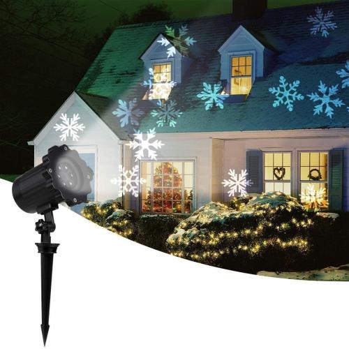 Lantern Courtyard Snowfall Led Light Projector