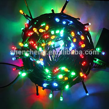 multi color led light chain with high quality christmas decoration