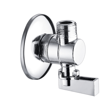 Factory Supplier Toilet Brass Angle Valve with Plastic Handle at Cheap Price