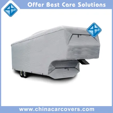 Deluxe water easy operation 5th wheel RV cover motorhome covers