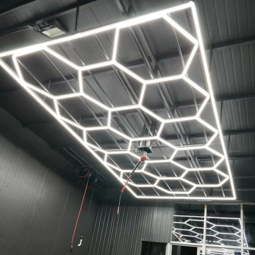 Honeycomb Lamp: Hexagon LED Light Workshops for Garage Ceilings