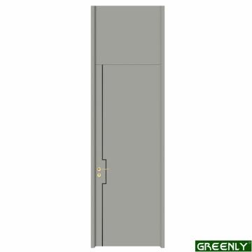 Modern Interior Flush Blue Grey MDF Wooden Doors