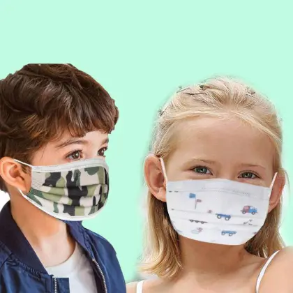 3 Ply Disposable Child Mask FDA GB/T38880-2020