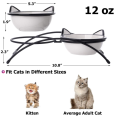 Ceramic Roated Pet Cat Bowls