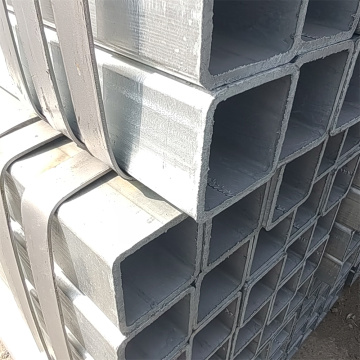 BS1387 Spessore 0,5 mm di tubo in acciaio quadrato zincato