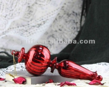 beautiful glass handicrafts for christmas tree ornaments