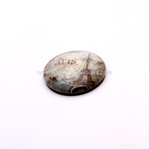 New product crystal glass fridge magnet/blank fridge magnet/magnetic fridge sticker