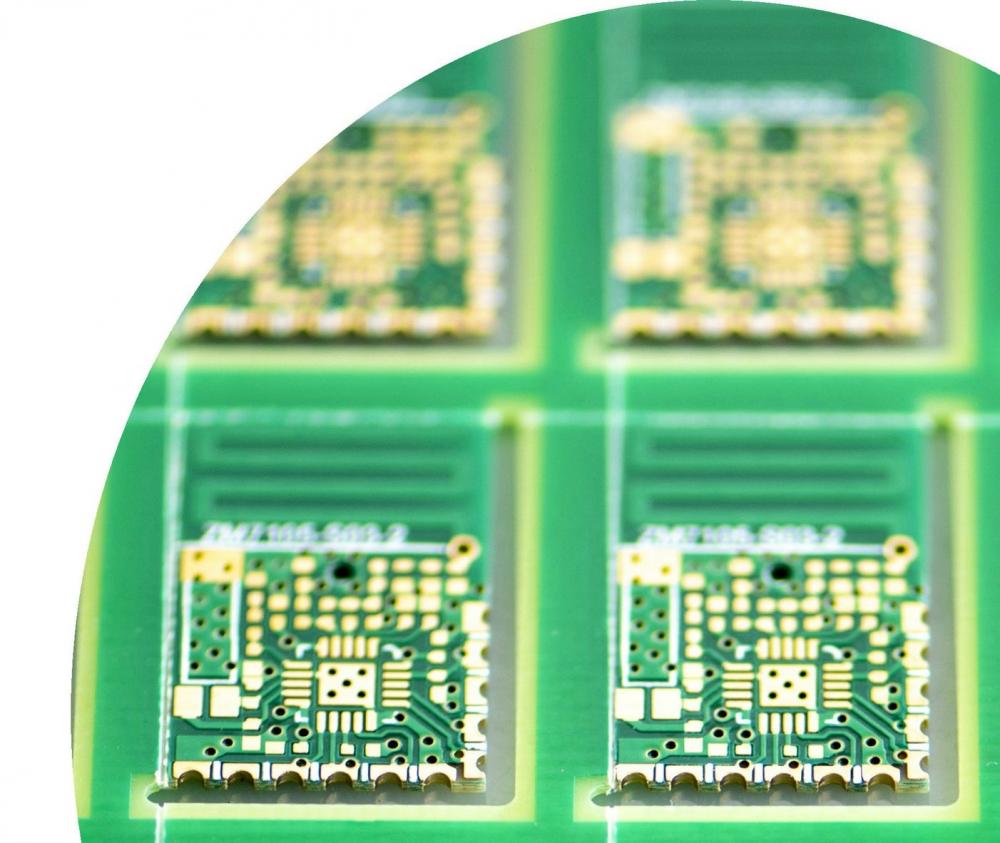 half hole pcb array