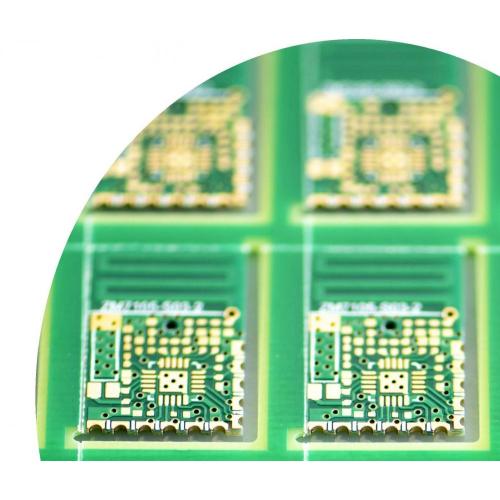 Multilayer Half hole customized pcb