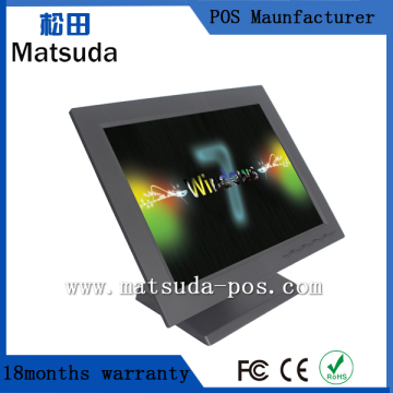 low price 15inch touch LED screen monitor for restaurant/kitchen