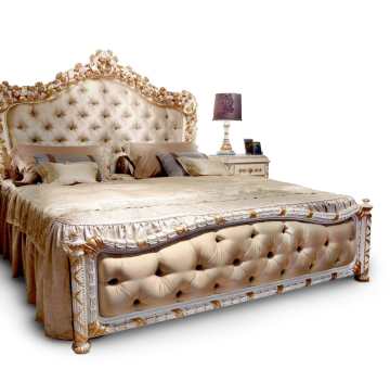 Antique Carving Solid Wood Bed Sets - Latest Designs Hot Sale