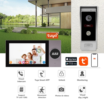 Smart Intercom System: Tuya 7 Inch Video Phone & WiFi Apartment Access Solution