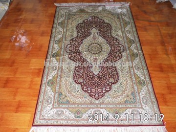henan 100% silk carpets in iranian kilim turkish design