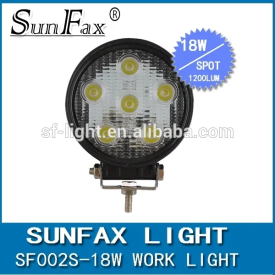 Waterproof IP68 18W LED Work Light,1260lm 18W AUTO LED LIGHT BAR for Offroad 4WD JEEP,12V led work head light CE approved