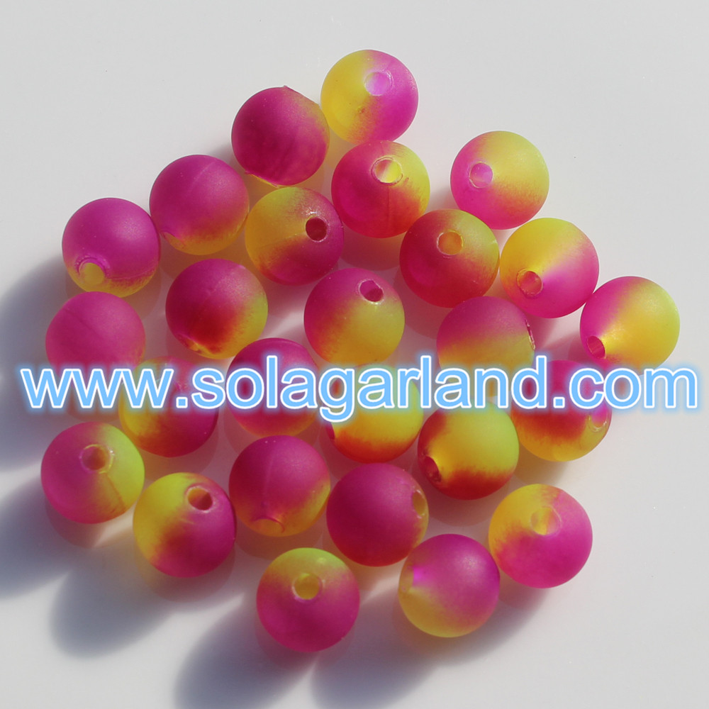 Acrylic Round Fishing Beads