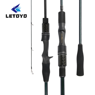 LETOYO OEM 1.82m Carbon Fiber Slow Jigging Rod for Saltwater Fishing with FUJI Guides