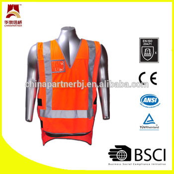 3M flame retardant fabric reflective safety vest