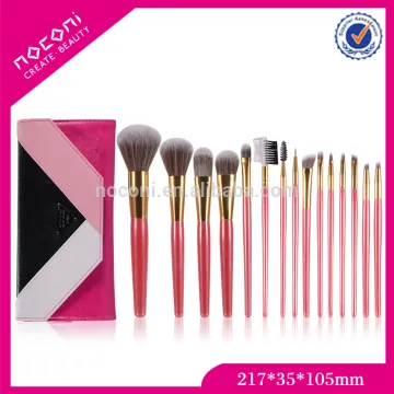 15pcs best price handmade bamboo make up wholesale travel kit