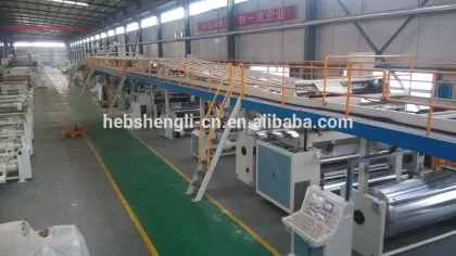 Automatic corrugated carton machine by Shengli